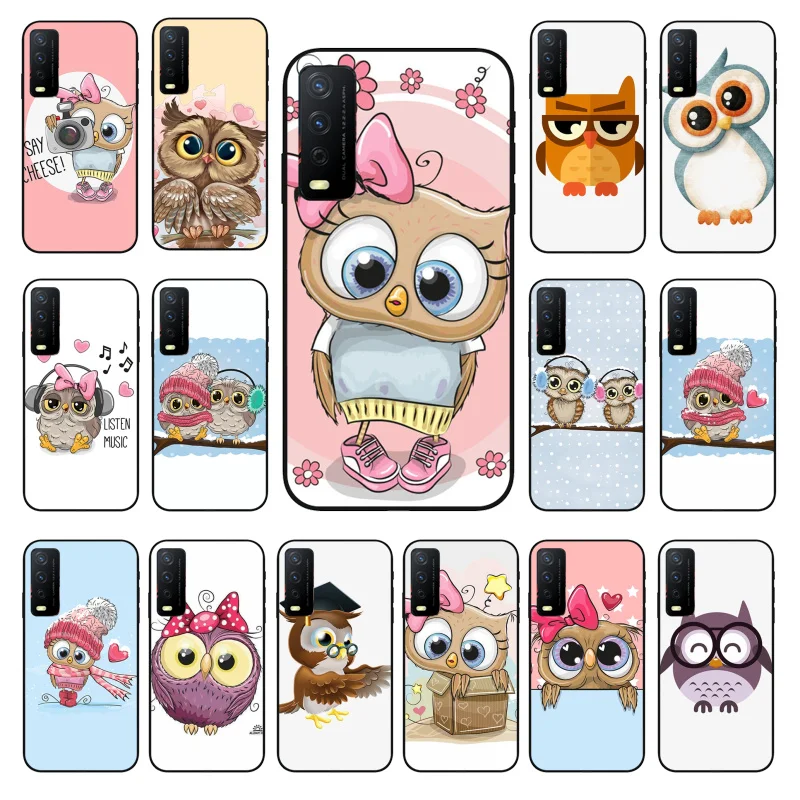 Cute Cartoon Owl Hearts Lover Phone Case for VIVO Y31 Y21 Y70 Y21S Y20 Y72 1907 Y12 Y11S Y53S Y33S Y55 Y76 Y51 Y15S Y01
Cute Cartoon Owl Hearts Lover Phone Case for VIVO Y31 Y21 Y70 Y21S Y20 Y72 1907 Y12 Y11S Y53S Y33S Y55 Y76 Y51 Y15S Y01