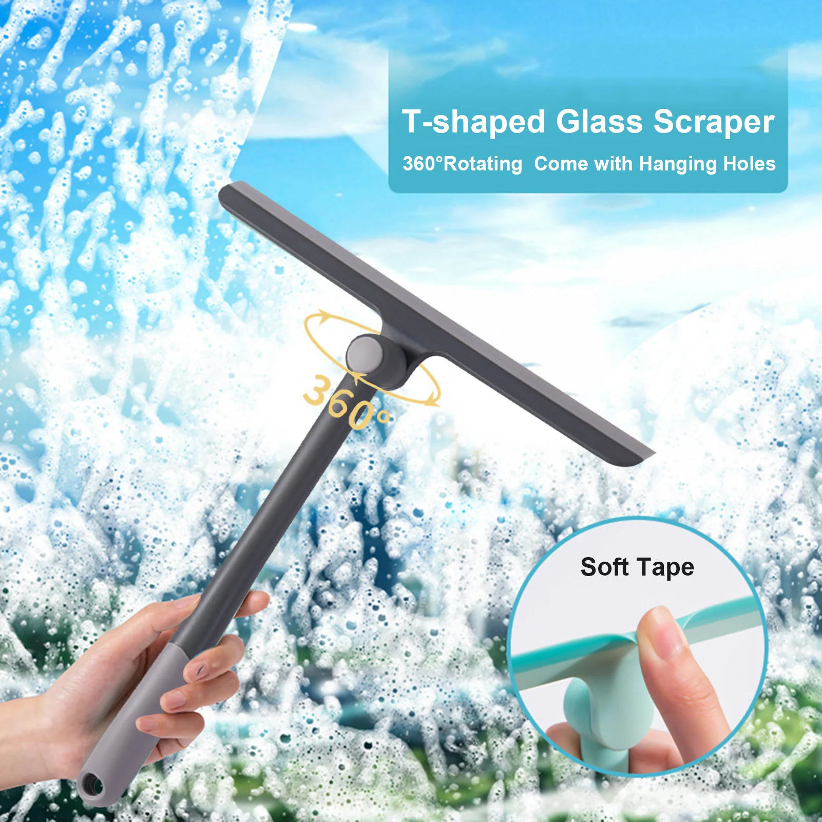 Car Wiper Squeegee Drying Blade Shaving Board Glass Silicone Scraper Cleaner For Windshield Window Washing Cleaning Accessories
Car Wiper Squeegee Drying Blade Shaving Board Glass Silicone Scraper Cleaner For Windshield Window Washing Cleaning Accessories