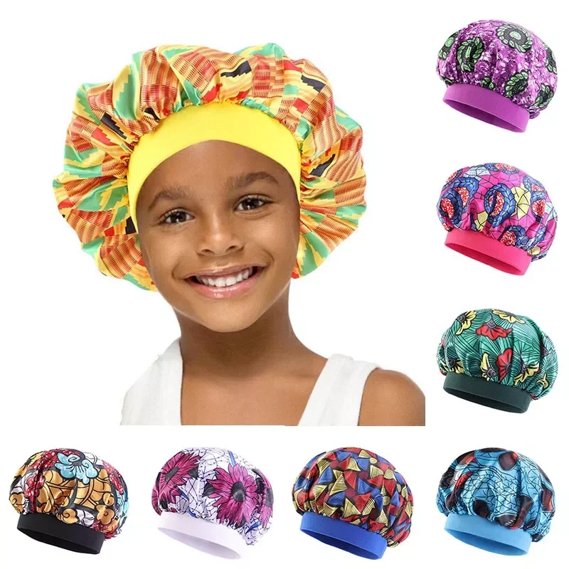 Silky Satin Bonnet Sleep Cap Children Girl Night Turban Children Solid Headwear Cute Headwrap Hat Fashion Hair Wear
Silky Satin Bonnet Sleep Cap Children Girl Night Turban Children Solid Headwear Cute Headwrap Hat Fashion Hair Wear