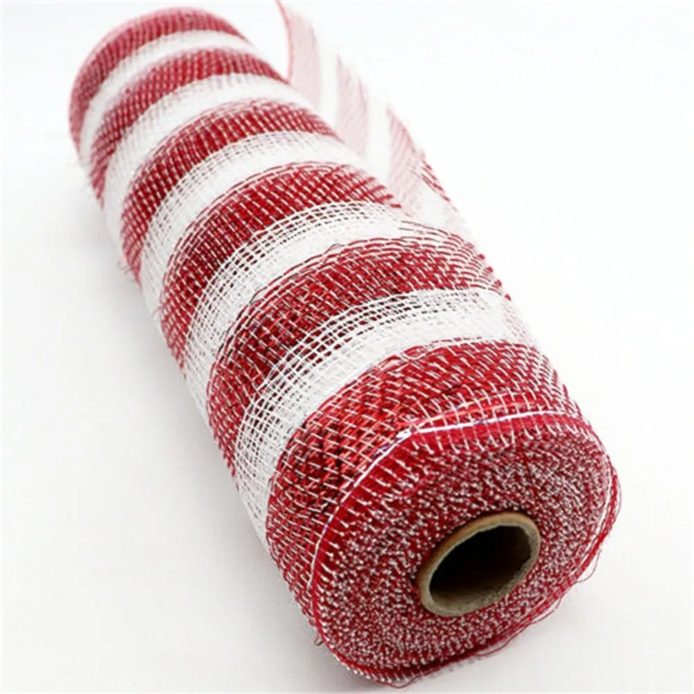 Red & White Candy Cane Decor Mesh Roll 26cmx10 Yard Wreath Tree Stripes Plastic Decor Mesh Party Home Decorations
Red & White Candy Cane Decor Mesh Roll 26cmx10 Yard Wreath Tree Stripes Plastic Decor Mesh Party Home Decorations
