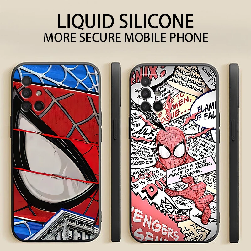 Marvel's Spider-Man Phone Cases For Samsung S20 S21 FE S20 Ultra Funda ShockProof TPU Back Cover Luxury Ultra Original 
Marvel's Spider-Man Phone Cases For Samsung S20 S21 FE S20 Ultra Funda ShockProof TPU Back Cover Luxury Ultra Original