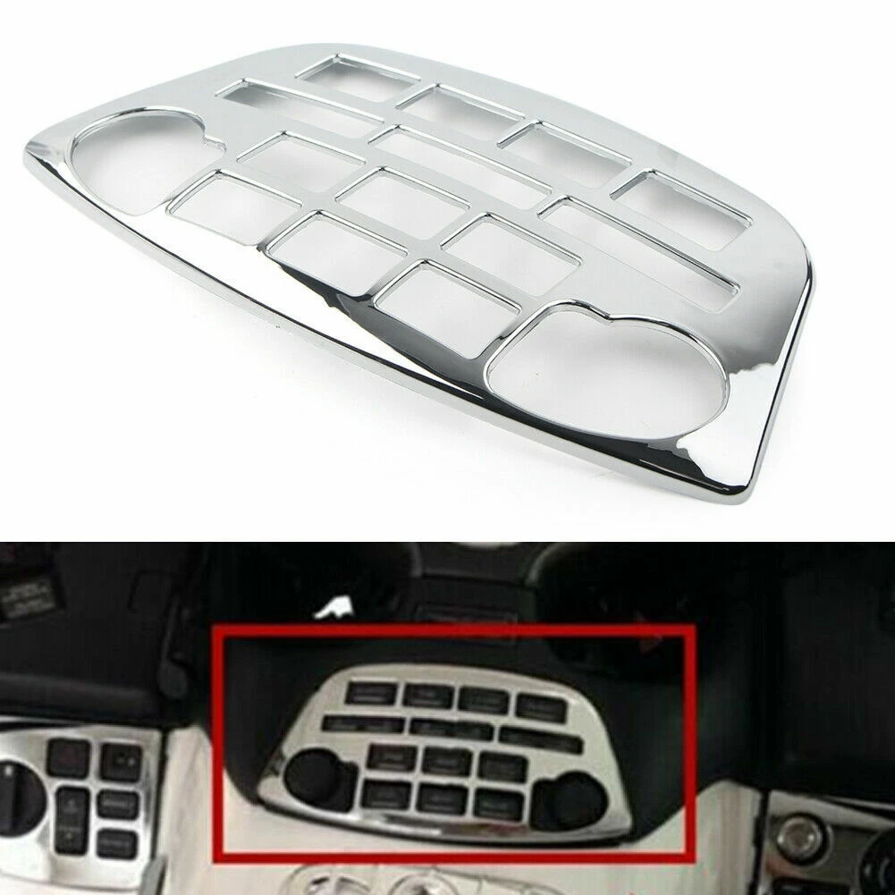 Motorcycle CD Player Accent Panel Cover Audio CD Player Decor Protective Cover Accessories for Honda Gold Wing GL1800 2001-2011
Motorcycle CD Player Accent Panel Cover Audio CD Player Decor Protective Cover Accessories for Honda Gold Wing GL1800 2001-2011