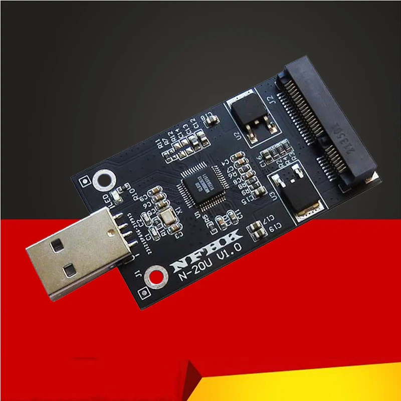 mSATA to USB Adapter mSATA External Case mSATA SSD to USB2.0 Riser Card Converter Board Suppor 30*50 m-SATA SSD Hard Disk for PC
mSATA to USB Adapter mSATA External Case mSATA SSD to USB2.0 Riser Card Converter Board Suppor 30*50 m-SATA SSD Hard Disk for PC