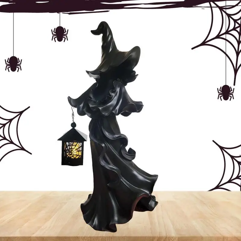 Ghost Lantern Statue Witch Halloween Decorations Scary Hell Messenger Lantern Ghost Messengers W/Lantern For Party Thanksgiving
Ghost Lantern Statue Witch Halloween Decorations Scary Hell Messenger Lantern Ghost Messengers W/Lantern For Party Thanksgiving