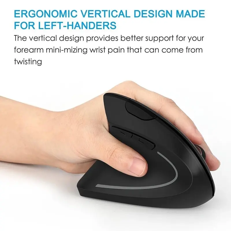 New Style Right Hand Fifth Generation Vertical Wireless Wired Optical Mouse Charging Upright Mouse in Stock
New Style Right Hand Fifth Generation Vertical Wireless Wired Optical Mouse Charging Upright Mouse in Stock