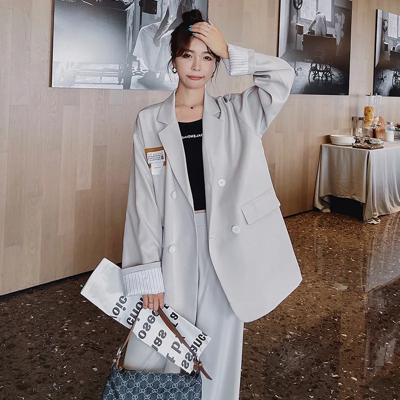SuperAen New Fashion Casual White Suit for Women Spring and Autumn Chic Blazer Wide-leg Trousers Two-piece Sets
SuperAen New Fashion Casual White Suit for Women Spring and Autumn Chic Blazer Wide-leg Trousers Two-piece Sets