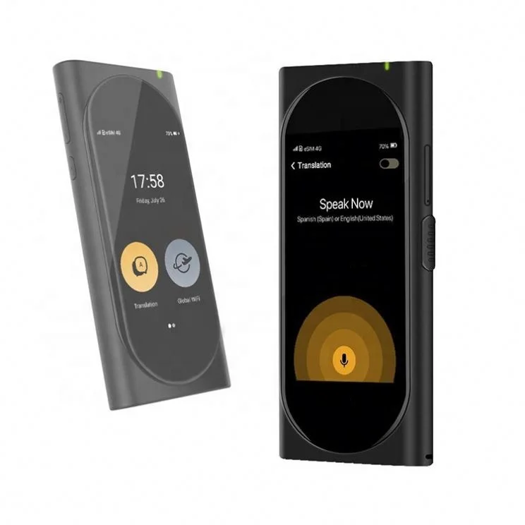 Portable Translator 100 Kinds of Language Translator Real Time Smart Voice Translator Device
Portable Translator 100 Kinds of Language Translator Real Time Smart Voice Translator Device