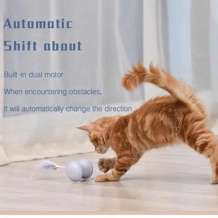 USB Rechargeable Automatic Sensor Cat Toys Funny Kitten Teaser Stick Colorful Pet Tassel Wand Electronic Smart Cat Accessories 
USB Rechargeable Automatic Sensor Cat Toys Funny Kitten Teaser Stick Colorful Pet Tassel Wand Electronic Smart Cat Accessories