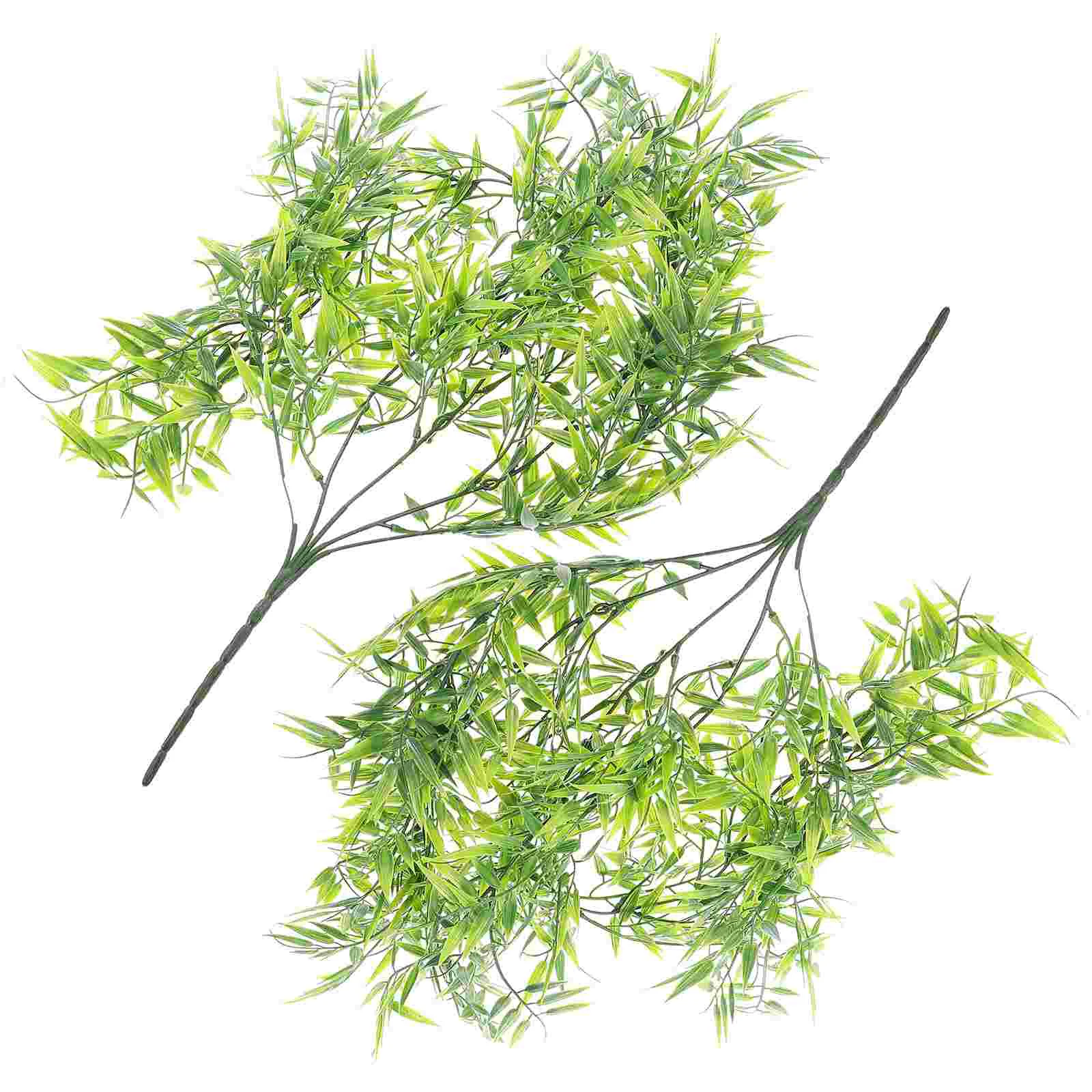 2pcs Simulated Wall Greeny Artificial Decorative Fake Hanging Bamboo Leaf Vine Faux Hanging Fake Green Vine
2pcs Simulated Wall Greeny Artificial Decorative Fake Hanging Bamboo Leaf Vine Faux Hanging Fake Green Vine