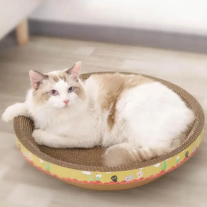 Circle Cat Scratcher Round Cat Bed Scratcher No Lint Recycle Cat Scratcher Lounger With Catnip Cat Scratching Lounge Bed Sofa
Circle Cat Scratcher Round Cat Bed Scratcher No Lint Recycle Cat Scratcher Lounger With Catnip Cat Scratching Lounge Bed Sofa