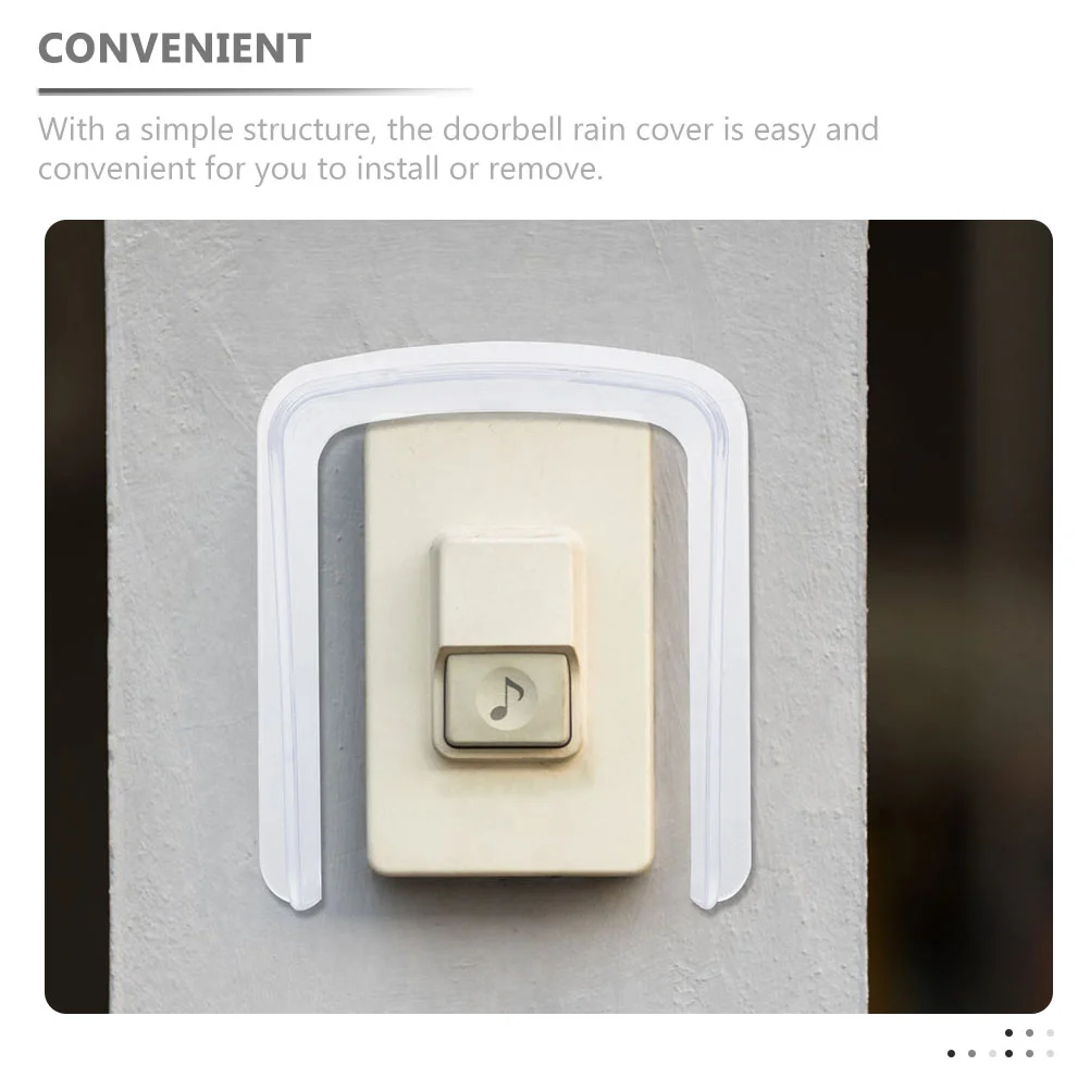 Camera Decor Doorbell Acrylic Cover Access Control Machine Outdoor Rain Waterproof
Camera Decor Doorbell Acrylic Cover Access Control Machine Outdoor Rain Waterproof