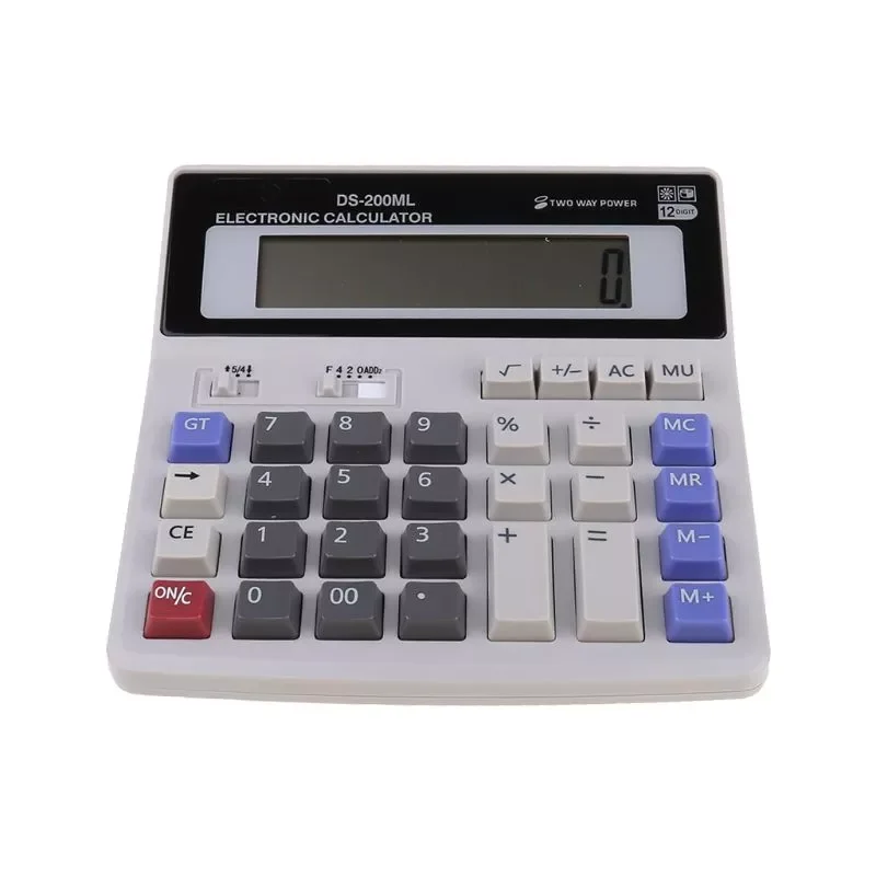 Standard Standard Function Scientific Electronics Desktop Calculators, Dual Power, Big Button 12 Digit Large LCD Display, for
Standard Standard Function Scientific Electronics Desktop Calculators, Dual Power, Big Button 12 Digit Large LCD Display, for