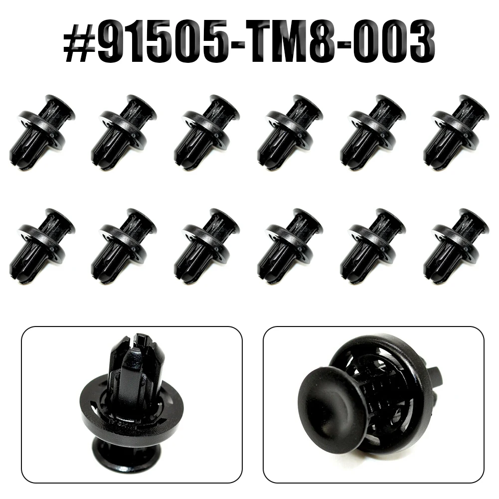 For Honda For Acura 91505-TM8-003 Bumper Wheel Well Liner Longlife Nylon Push-Type Retainer Clips Direct Replacement Durable
For Honda For Acura 91505-TM8-003 Bumper Wheel Well Liner Longlife Nylon Push-Type Retainer Clips Direct Replacement Durable