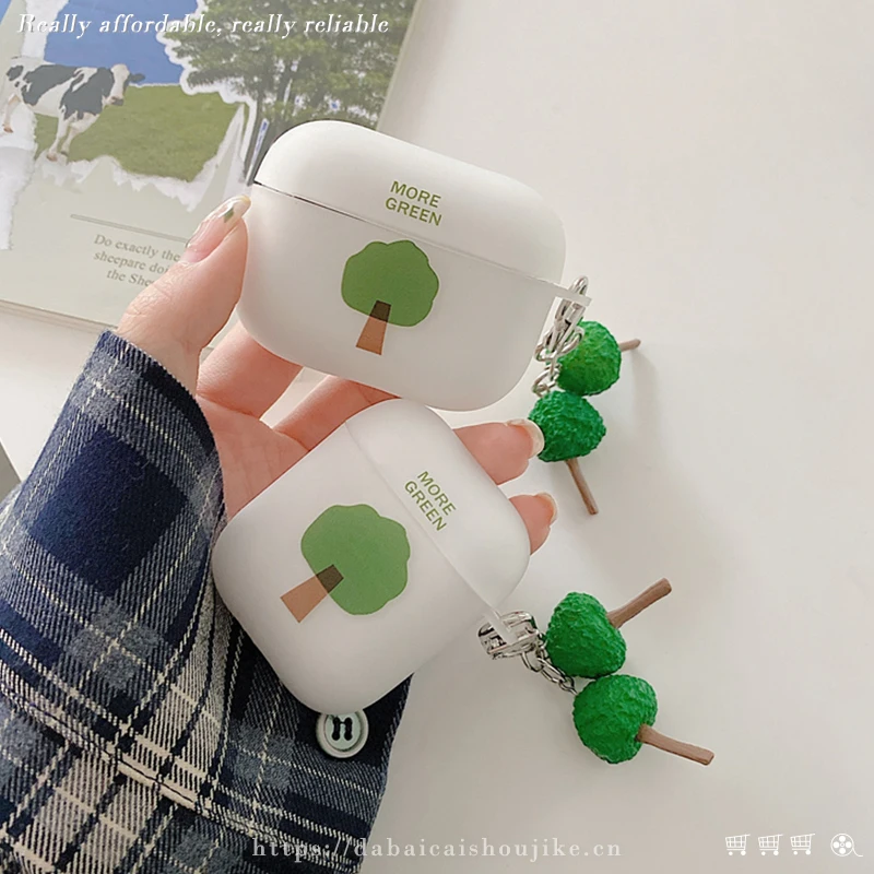 Fresh and Simple TreesFor AirPodsPro3S Case1/2Apple Frosted Earphone Silicone Female Soft
Fresh and Simple TreesFor AirPodsPro3S Case1/2Apple Frosted Earphone Silicone Female Soft