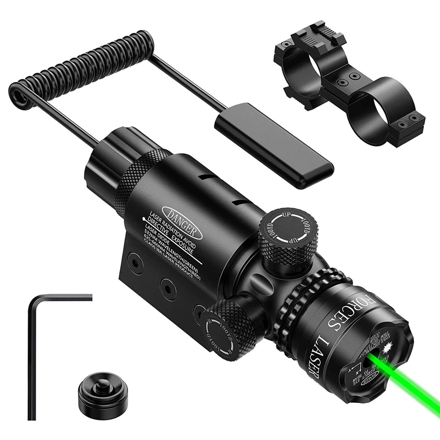 Hunting Red Laser Sight with Picatinny Rail Mount Remote Control Cable Switch Tactical Red Green Dot Laser Rifle Laser Sight
Hunting Red Laser Sight with Picatinny Rail Mount Remote Control Cable Switch Tactical Red Green Dot Laser Rifle Laser Sight