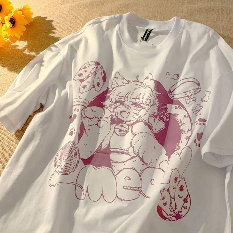 Oversized T-shirt Men Summer Cotton Tshirt Cartoon Second Element Girl Anime Print Short-sleeved Tee Shirt Man Clothes Tops
Oversized T-shirt Men Summer Cotton Tshirt Cartoon Second Element Girl Anime Print Short-sleeved Tee Shirt Man Clothes Tops
