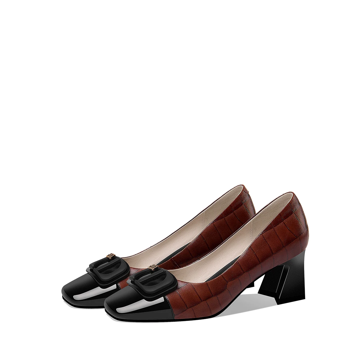 2022 Spring and Autumn New Cowhide Thick Heel Shoes Women's Square Head Shallow Mouth High Heels Comfortable Women's Shoes
2022 Spring and Autumn New Cowhide Thick Heel Shoes Women's Square Head Shallow Mouth High Heels Comfortable Women's Shoes