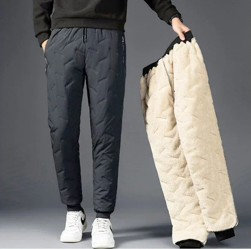 Men Winter Warm Lambswool Thicken Sweatpants Men Outdoors Leisure Windproof Jogging Pants Brand High Quality Trousers Men
Men Winter Warm Lambswool Thicken Sweatpants Men Outdoors Leisure Windproof Jogging Pants Brand High Quality Trousers Men