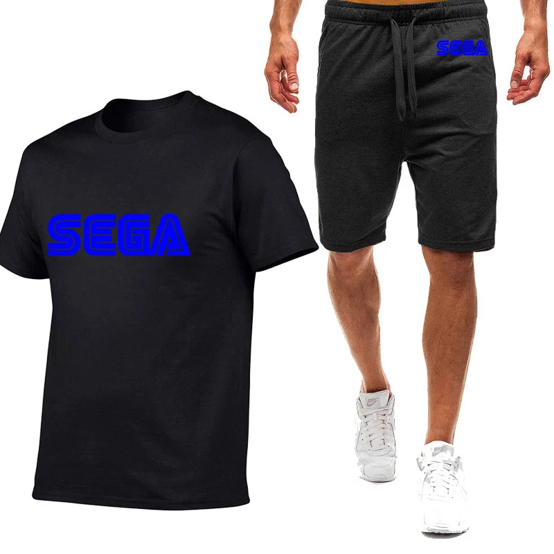 Мужская спортивная одежда Sega Logo 2023, хлопковая футболка с коротким рукавом и принтом, модные повседневные комплекты, шорты, футболки, 2 предмета
Мужская спортивная одежда Sega Logo 2023, хлопковая футболка с коротким рукавом и принтом, модные повседневные комплекты, шорты, футболки, 2 предмета