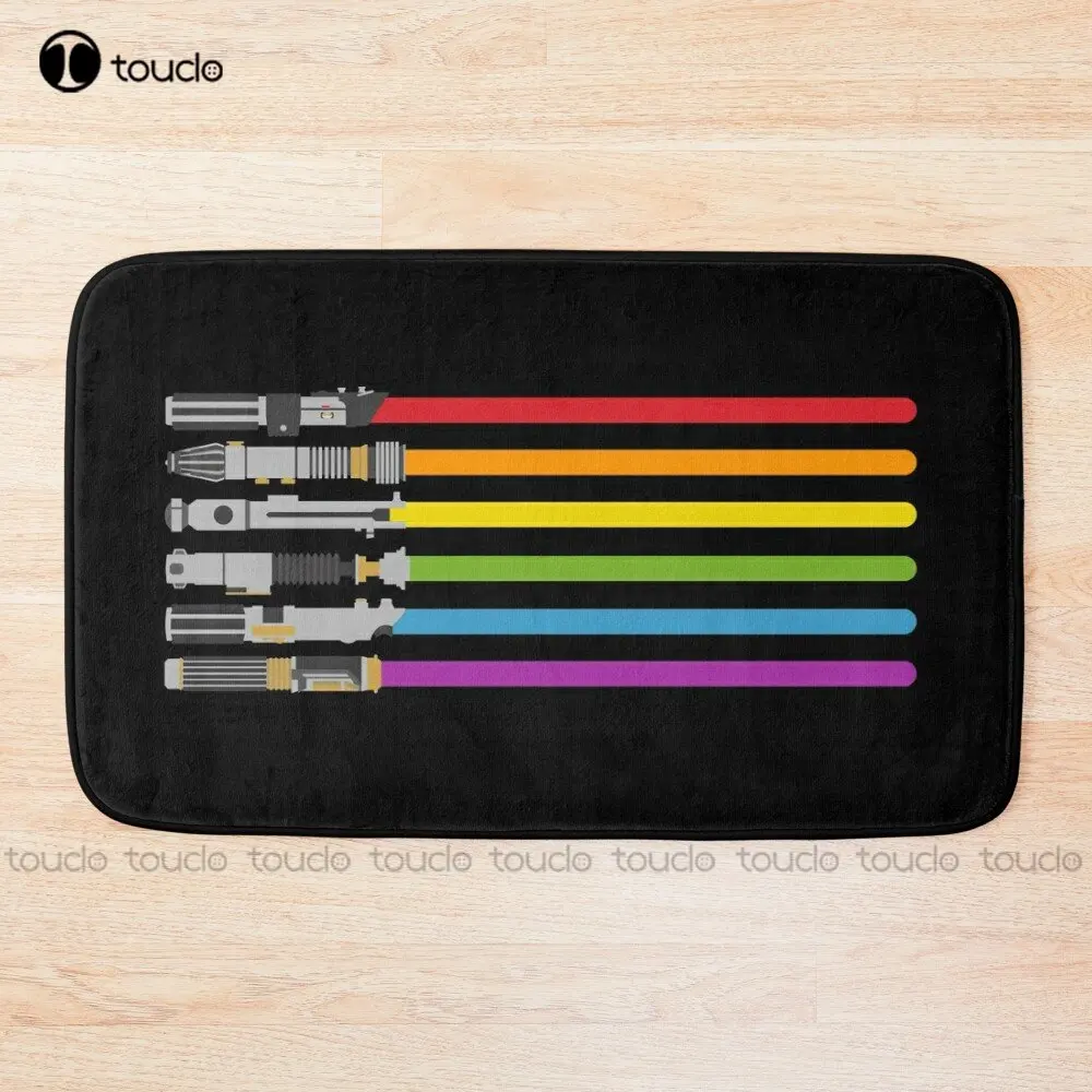 Световой меч, Радужный коврик для ванной, модный коврик для ванной
Световой меч, Радужный коврик для ванной, модный коврик для ванной