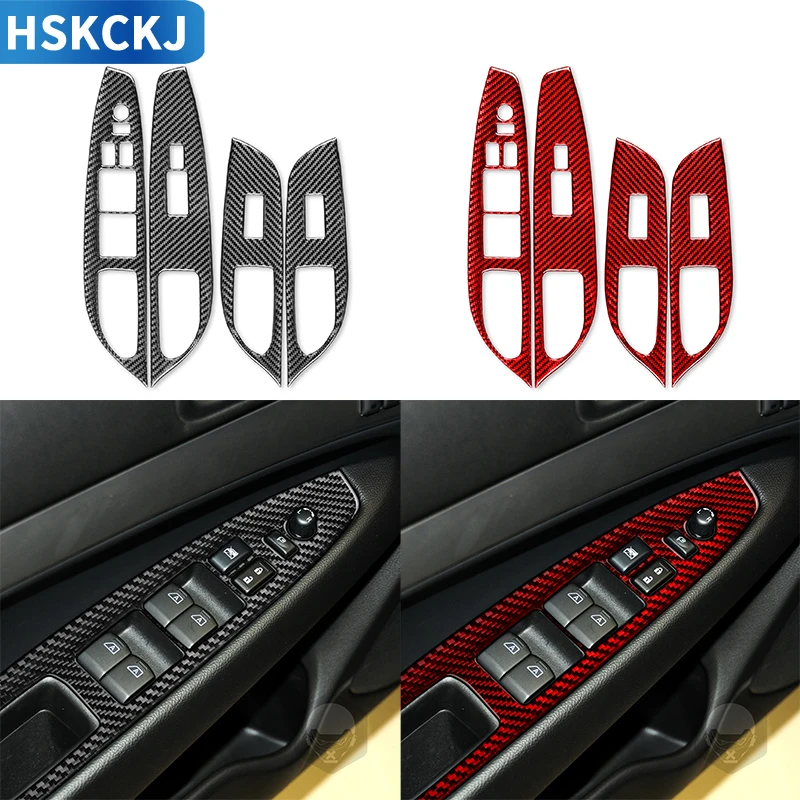 Real Carbon Fiber Window Lift Button Frame Cover Trim Interior Accessories Car Decoration For Infiniti G37 2010 2011 2012 2013
Real Carbon Fiber Window Lift Button Frame Cover Trim Interior Accessories Car Decoration For Infiniti G37 2010 2011 2012 2013