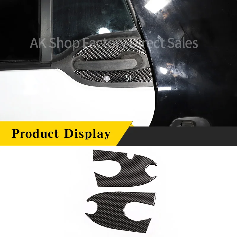For Mercedes Benz Smart 453 2016-2021 Real Carbon Fiber Car Outside Door Bowl Trim Panel Cover Sticker Car Interior Accessories
For Mercedes Benz Smart 453 2016-2021 Real Carbon Fiber Car Outside Door Bowl Trim Panel Cover Sticker Car Interior Accessories