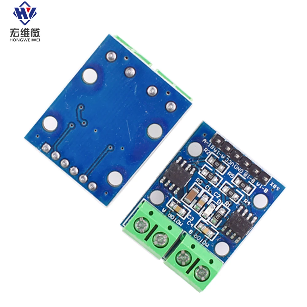 L9110S Dual Channel 2.5V-12V DC Stepper Motor Driver Controller Board Module H-Bridge L9110 for Arduino Compatible TTL CMOS CPU
L9110S Dual Channel 2.5V-12V DC Stepper Motor Driver Controller Board Module H-Bridge L9110 for Arduino Compatible TTL CMOS CPU