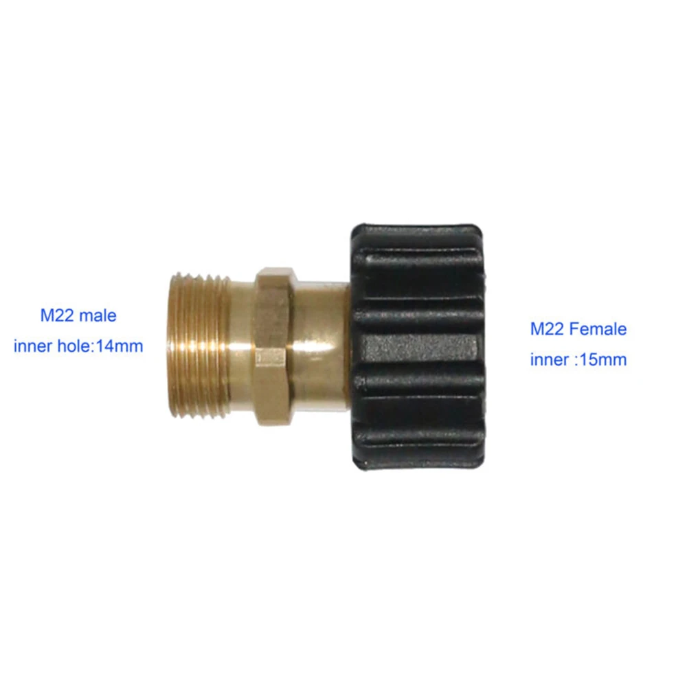 1pc Screw Nipple 4500PSI Accessories Brass Hose Coupling M22 Male/14mm to M22 Female/15mm Pressure High quality
1pc Screw Nipple 4500PSI Accessories Brass Hose Coupling M22 Male/14mm to M22 Female/15mm Pressure High quality