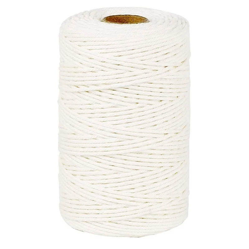 Cotton Butchers Twine String 500Meters 3Mm Twine For Cooking Food Safe Crafts Bakers Kitchen Butcher Meat Turkey
Cotton Butchers Twine String 500Meters 3Mm Twine For Cooking Food Safe Crafts Bakers Kitchen Butcher Meat Turkey
