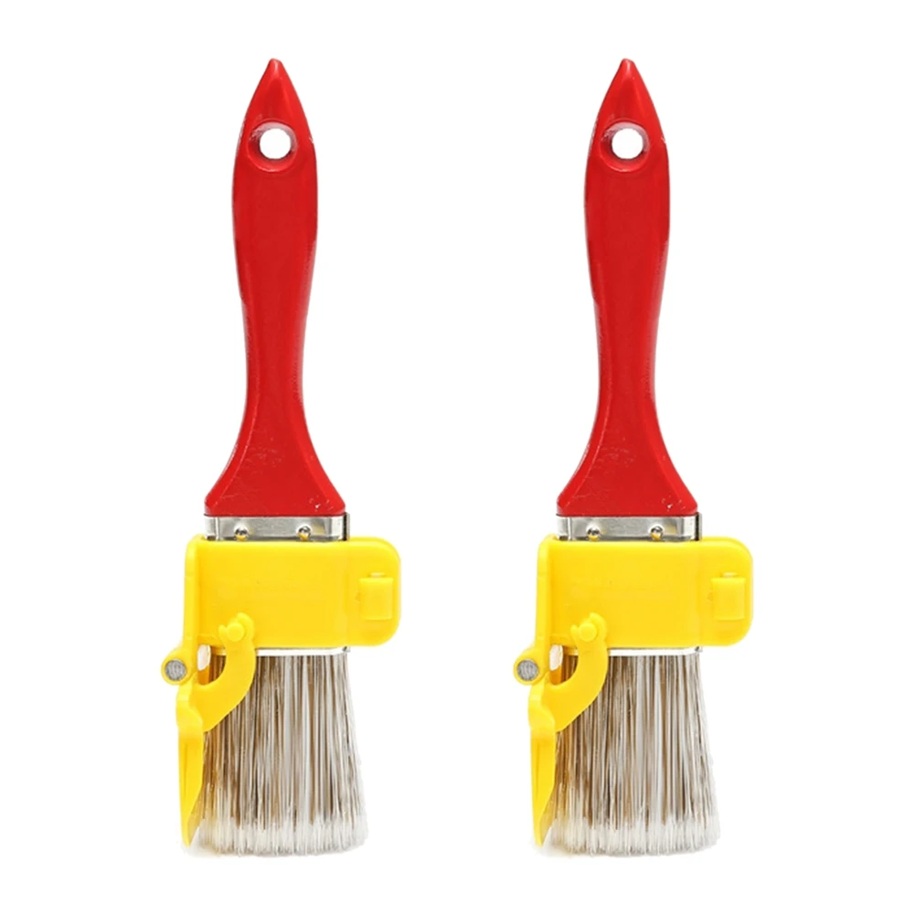 2Pcs Clean Cut Profesional Edger Paint Brush Edger Brush Tool Multifunctional for Home Wall Room Detail
2Pcs Clean Cut Profesional Edger Paint Brush Edger Brush Tool Multifunctional for Home Wall Room Detail