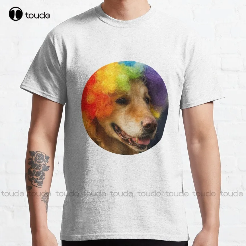 Dog With Wig Classic T-Shirt Boys Tshirts Funny Art Harajuku Streetwear Cartoon Cotton Outdoor Simple Vintag Casual Tee Shirt
Dog With Wig Classic T-Shirt Boys Tshirts Funny Art Harajuku Streetwear Cartoon Cotton Outdoor Simple Vintag Casual Tee Shirt