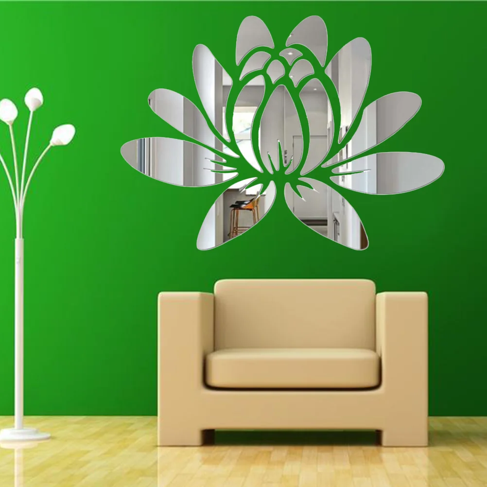 Wall Decals Sticker Mirror Lotus Flower 3D Stickers Adhesive Selfremovable Acrylic Decor Floral Diy Decal Tiles Acrylics Room
Wall Decals Sticker Mirror Lotus Flower 3D Stickers Adhesive Selfremovable Acrylic Decor Floral Diy Decal Tiles Acrylics Room