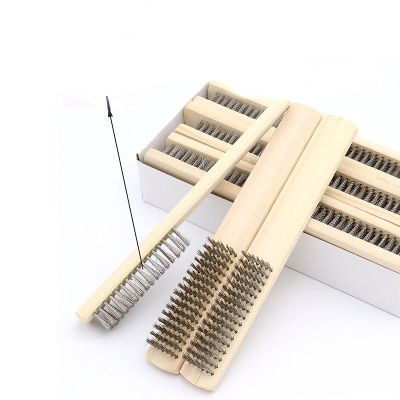 Wooden Handle Wire Brush Wenwan Olive Stone Carving King Kong Bodhi Seed Cleaning Cleaning Maintenance Brush Metal Brush
Wooden Handle Wire Brush Wenwan Olive Stone Carving King Kong Bodhi Seed Cleaning Cleaning Maintenance Brush Metal Brush