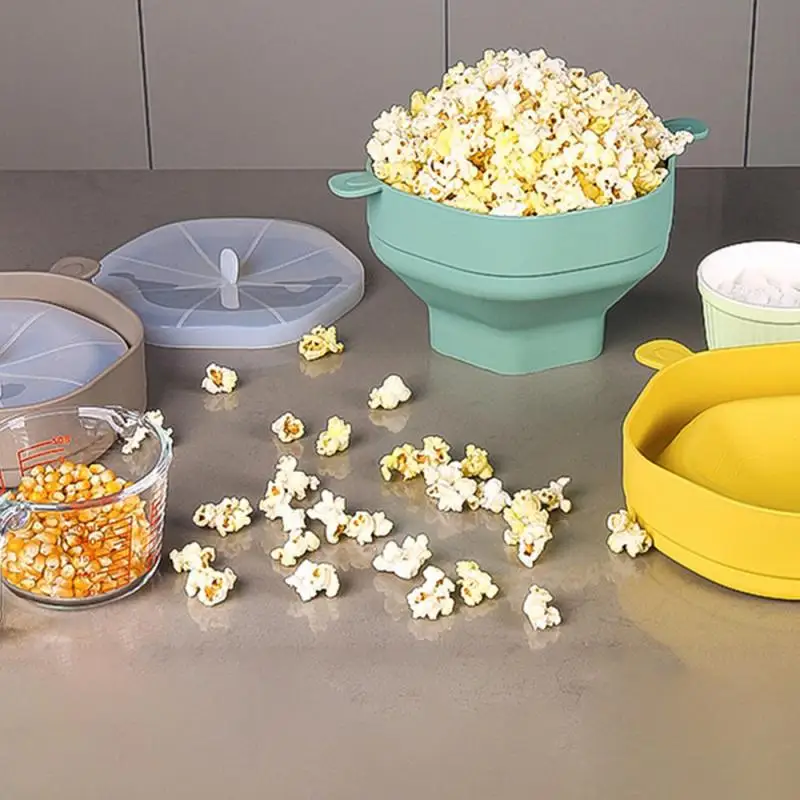 Nordic Microwave Silicone Popcorn Bucket High Temperature Resistant Popcorn Bowl With Handle Retractable Homemade Popcorn Device
Nordic Microwave Silicone Popcorn Bucket High Temperature Resistant Popcorn Bowl With Handle Retractable Homemade Popcorn Device