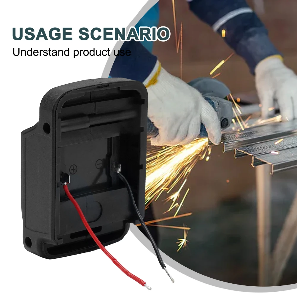 18V Battery Adapter DIY Cable Connector For Li-ion Battery BL1830 BL1840 BL1850 Rechargeable Power Tool Transfer Holder
18V Battery Adapter DIY Cable Connector For Li-ion Battery BL1830 BL1840 BL1850 Rechargeable Power Tool Transfer Holder