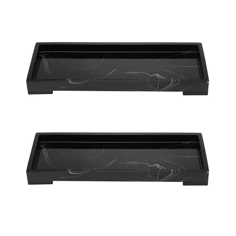 2X Vanity Tray Black Bathroom Vanity Countertops Toilet Tank Storage Tray,Home Marble Stone Vanity Tray,Organizer Tray
2X Vanity Tray Black Bathroom Vanity Countertops Toilet Tank Storage Tray,Home Marble Stone Vanity Tray,Organizer Tray