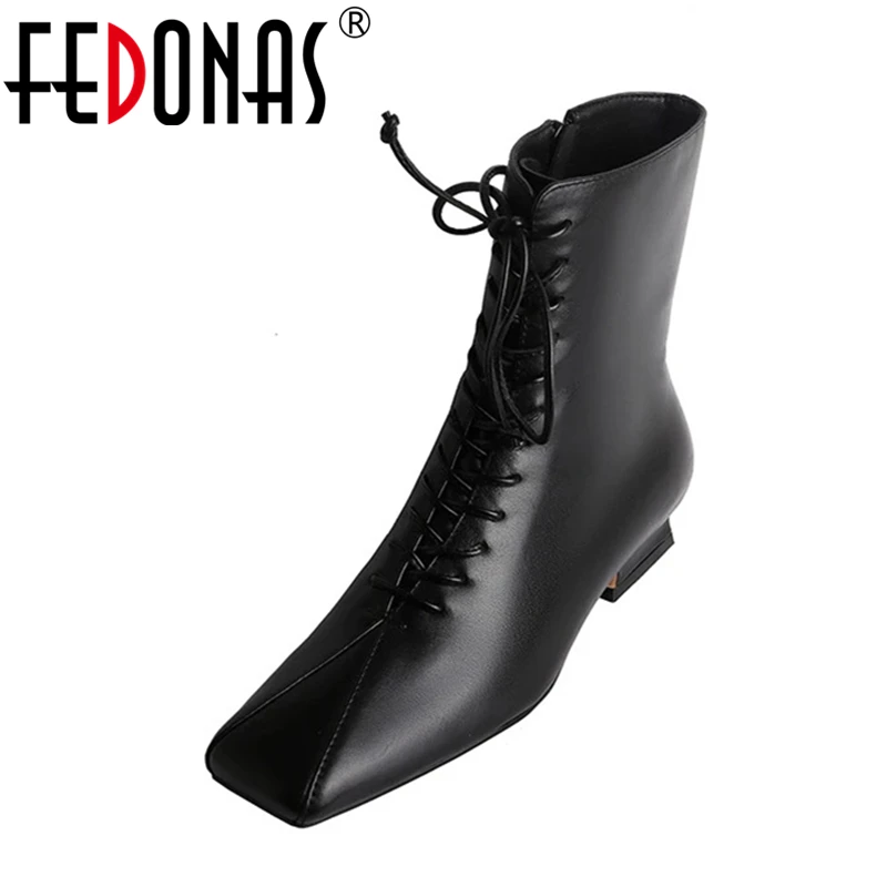 FEDONAS 2021 Classic Brand Woman Ankle Boots Autumn Winter Warm Cow Leather Basic Party Office Prom Motorcycle Shoes Woman
FEDONAS 2021 Classic Brand Woman Ankle Boots Autumn Winter Warm Cow Leather Basic Party Office Prom Motorcycle Shoes Woman