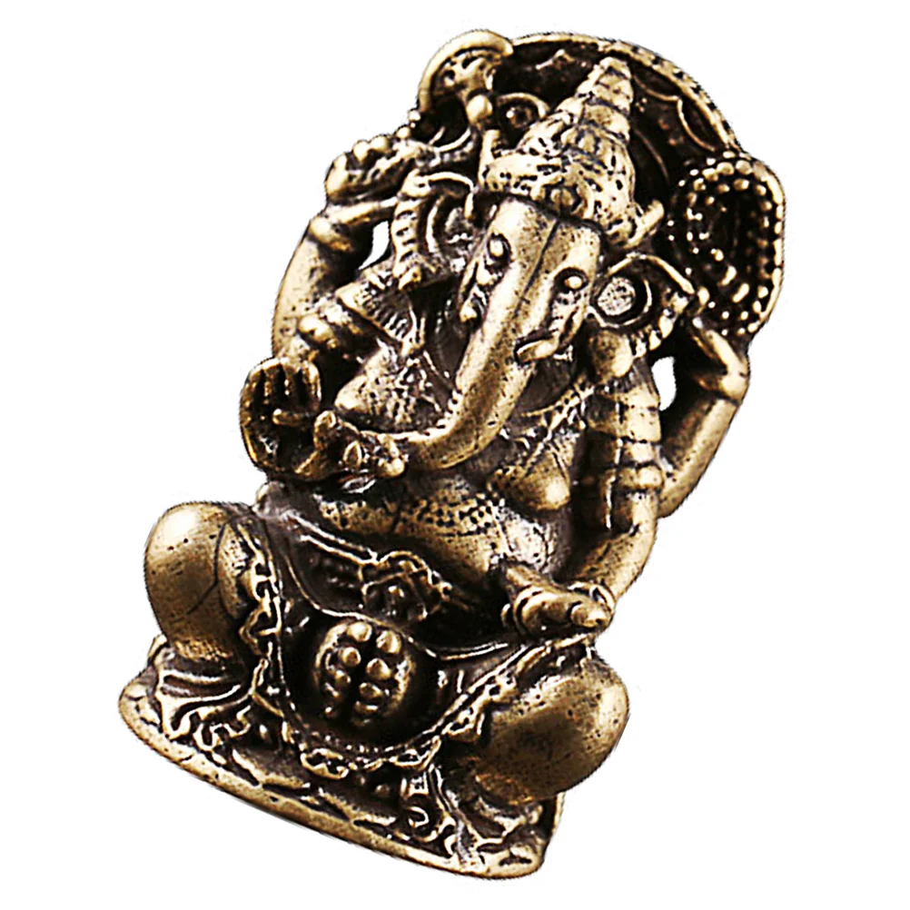 Ganesha Elephant Statue Figurine Sculpture Brass Decor Miniature God India Statues Chinese Religious Desktop Fengshui Craft Mini
Ganesha Elephant Statue Figurine Sculpture Brass Decor Miniature God India Statues Chinese Religious Desktop Fengshui Craft Mini