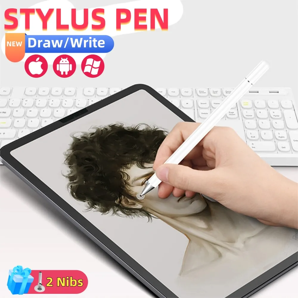Stylus For iPad Tablet Touch Screen Stylus Pen For iPhone Screen For Apple Pencil Android Universal Mobile Phone Write Drawing
Stylus For iPad Tablet Touch Screen Stylus Pen For iPhone Screen For Apple Pencil Android Universal Mobile Phone Write Drawing