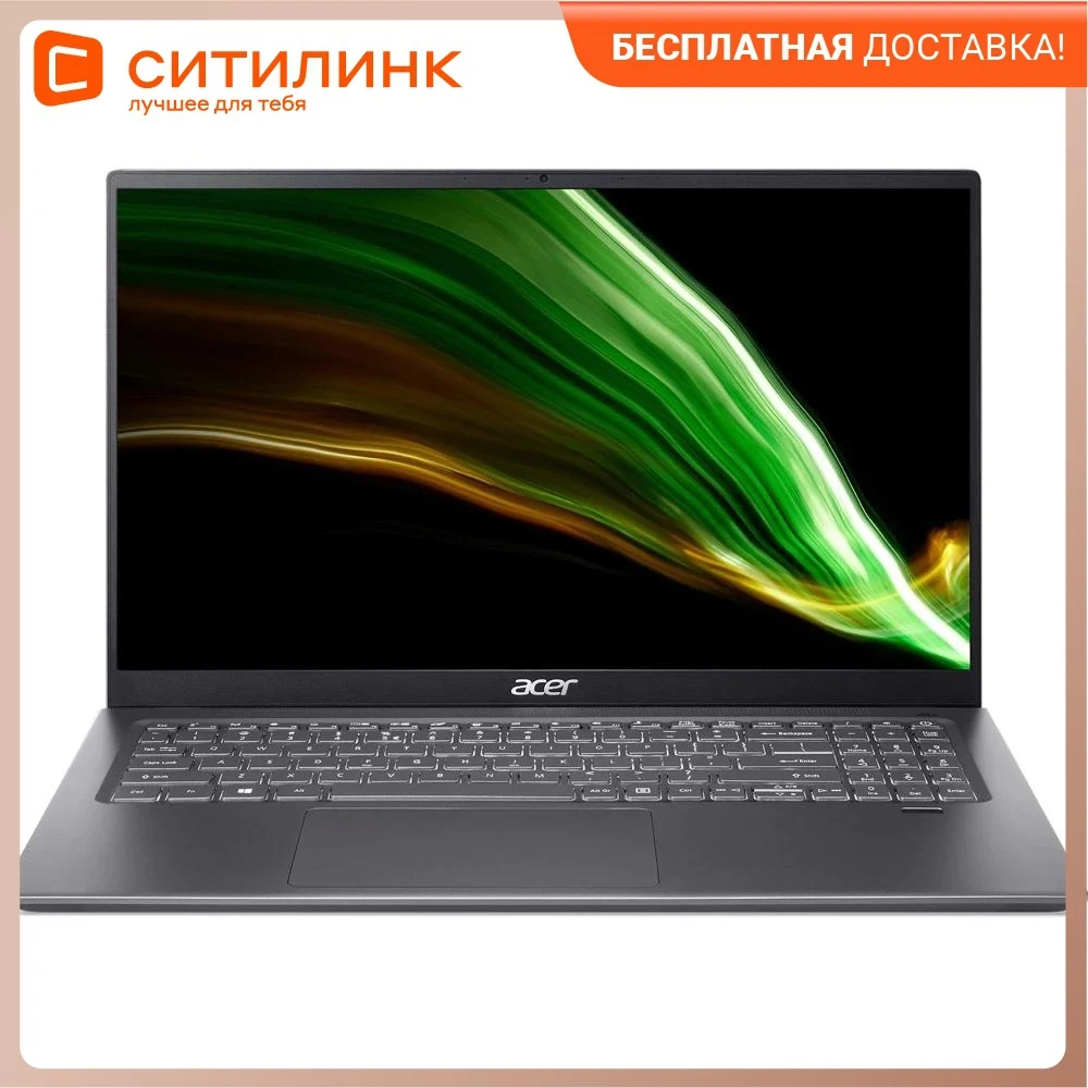 Ультрабук Acer Swift 3 SF316-51-50PB 16.1" IPS Intel Core i5 11300H 8ГБ 256ГБ SSD UMA | Ноутбуки