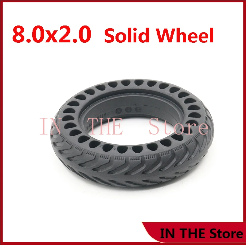 8 Inch 8.0x2.0 Solid Tyre Thickened Explosion-proof Honeycomb Wheel Tire for Electric Bike Scooter Motorcycle Parts
8 Inch 8.0x2.0 Solid Tyre Thickened Explosion-proof Honeycomb Wheel Tire for Electric Bike Scooter Motorcycle Parts