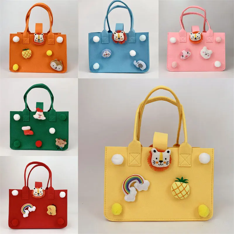 Children's Fun Gifts Handbags Baby's One Year Old One Hundred Days Full Moon Felt Gifts Candy Bags Children's Day Party Gift Bag
Children's Fun Gifts Handbags Baby's One Year Old One Hundred Days Full Moon Felt Gifts Candy Bags Children's Day Party Gift Bag