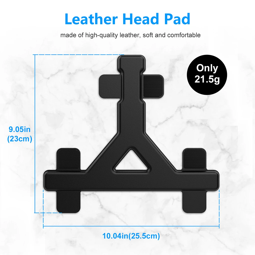 VR Headset Head Strap Pad Pressure Relieving Removable Soft PU Leather Supporting Fixing Cushion Gaming Accessories
VR Headset Head Strap Pad Pressure Relieving Removable Soft PU Leather Supporting Fixing Cushion Gaming Accessories