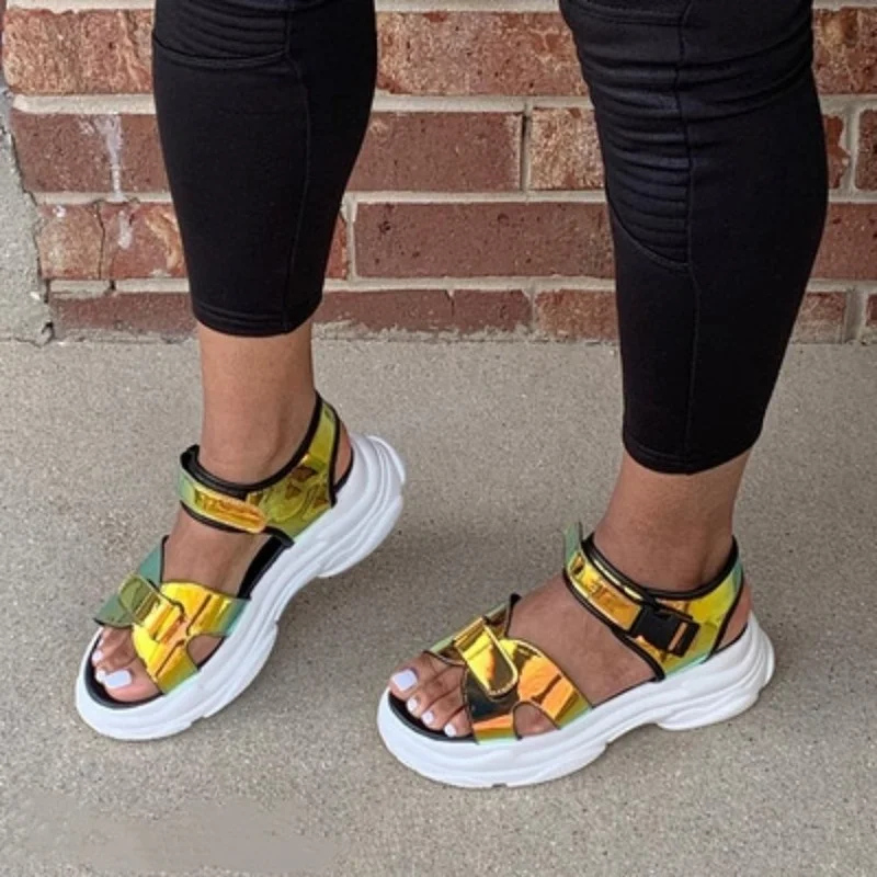Women Sports Sandals 2022 Summer Thick Soles Comfortable Open Toe Sandals Outdoor Leisure Beach Women's Shoes Dress Sandals 43
Women Sports Sandals 2022 Summer Thick Soles Comfortable Open Toe Sandals Outdoor Leisure Beach Women's Shoes Dress Sandals 43