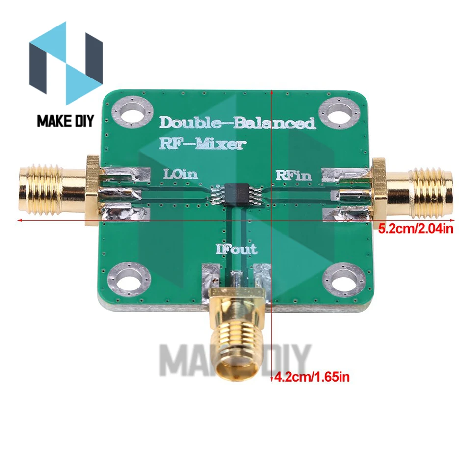 Microwave Radio Frequency Double Balanced RF Passive Mixers Module RFin=1.5-4.5GHz RFout=DC-1.5GHz
Microwave Radio Frequency Double Balanced RF Passive Mixers Module RFin=1.5-4.5GHz RFout=DC-1.5GHz