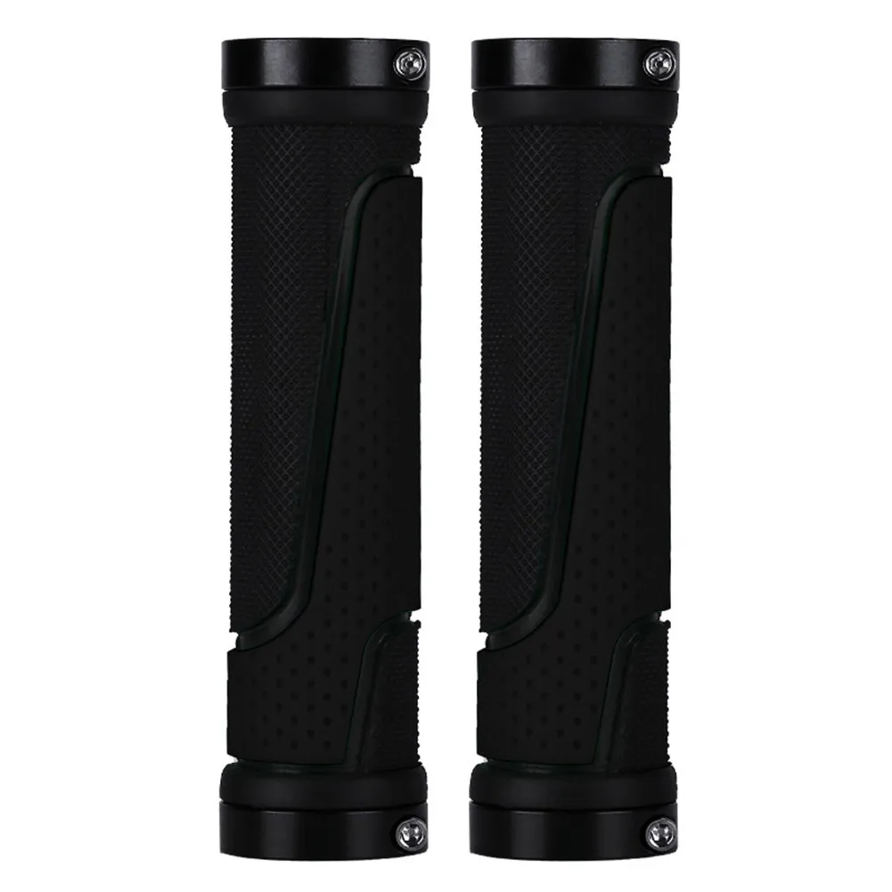Bike Lock On Handlebar Grip With End Plugs Handle Bar Non-slip Rubber Grips For Mountain MTB Folding Bicycle Cycling Accessory
Bike Lock On Handlebar Grip With End Plugs Handle Bar Non-slip Rubber Grips For Mountain MTB Folding Bicycle Cycling Accessory