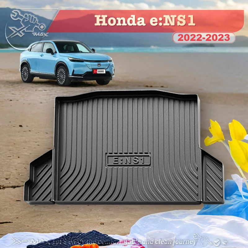 Для Honda E:NS1 2022-2023 специальный коврик для багажника автомобиля всесезонный черный