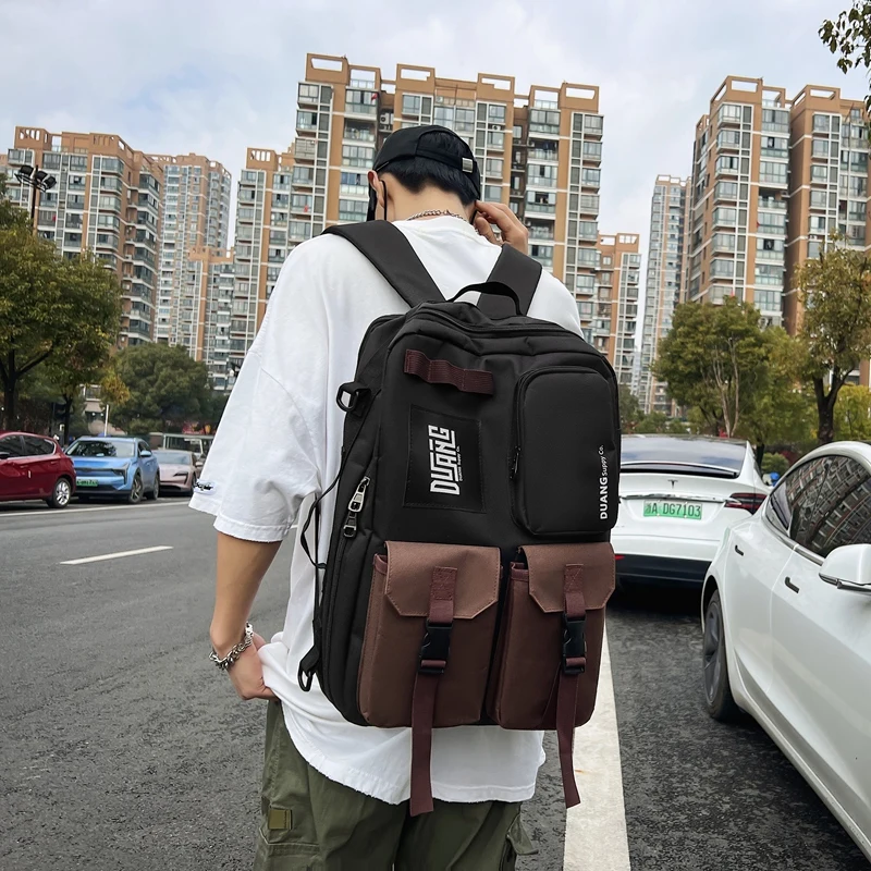 Backpack Sports Travel Backpack Trend Men And Women Luxury Design Large Capacity Simple Multi-functional Computer School Bag
Backpack Sports Travel Backpack Trend Men And Women Luxury Design Large Capacity Simple Multi-functional Computer School Bag