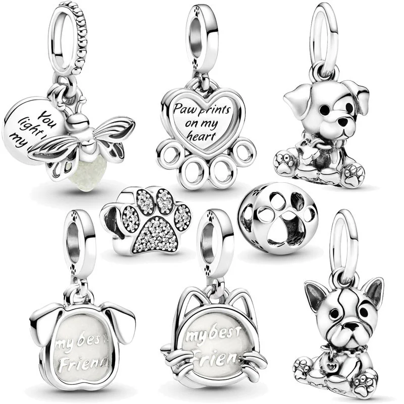 2022 New 925 Sterling Silver Cat Dog Zoo Collection Pendant Bead Charm Fit Original Bracelet Women Jewelry Gift DIY
2022 New 925 Sterling Silver Cat Dog Zoo Collection Pendant Bead Charm Fit Original Bracelet Women Jewelry Gift DIY