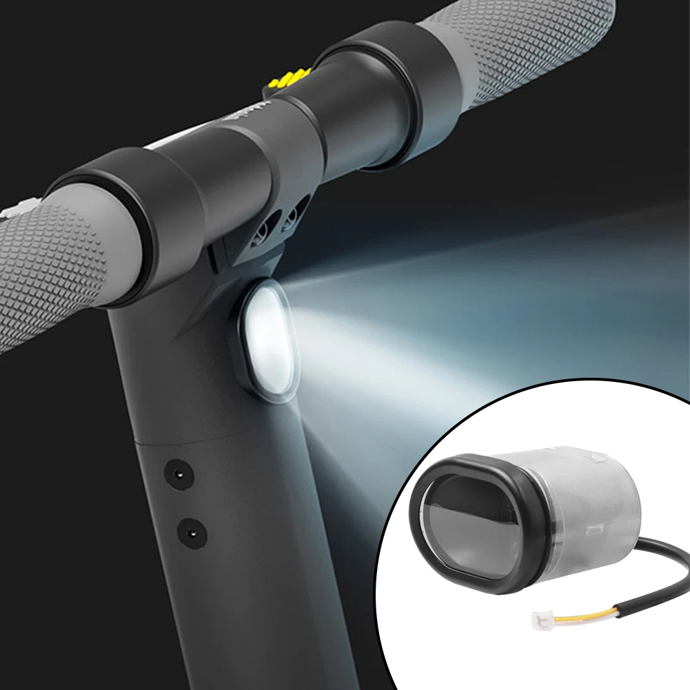 

Электрический фотоскутер для Ninebot, передняя светодиодная лампа, серебристый/MAX G30, алюминиевый сплав и пластик